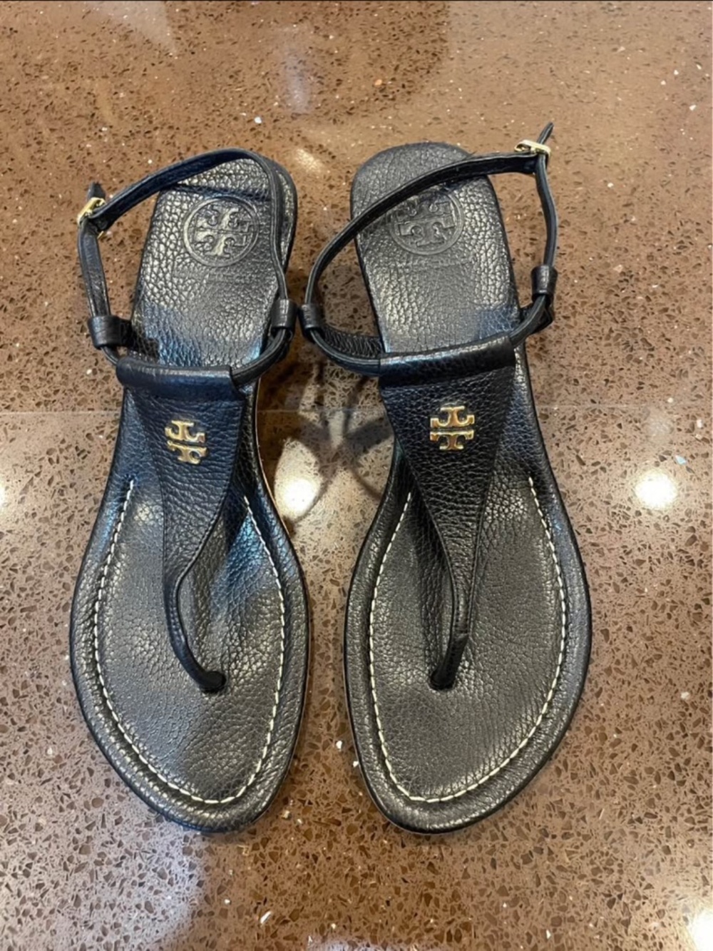 Torry burch wedge flats in size 9